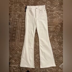 NWT rag & bone Cream Casey Flare Jeans 29